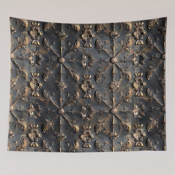 Item preview, Industrial Textured Metal Plate With Rust Details designed and sold by Reichcorp.