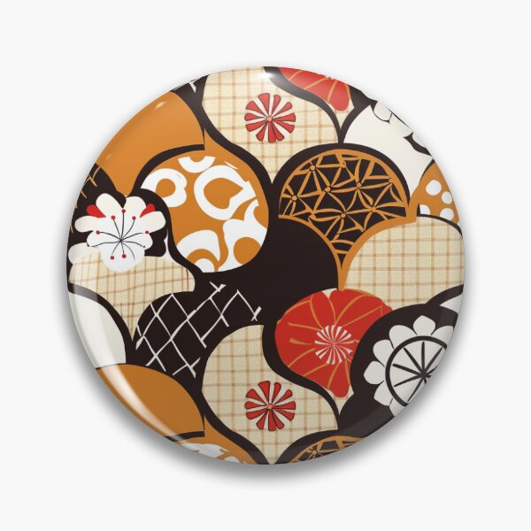 Item preview, Kimono Autumn Pattern designed and sold by DreamBackDrops.