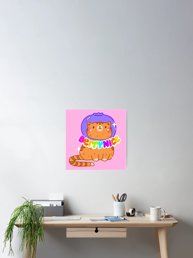 Thumbnail 2 of 3, Poster, Berry Nice designed and sold by matzoball soup.