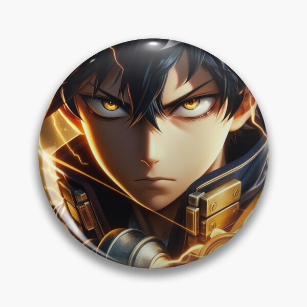 Item preview, Electric Resolve: The Warrior's Intense Focus designed and sold by PyxolrStudio.