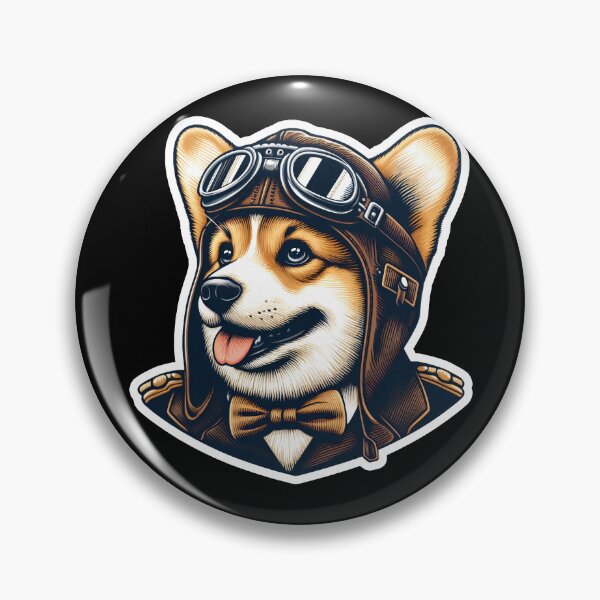 Item preview, Corgi Pilot designed and sold by ThisDress.