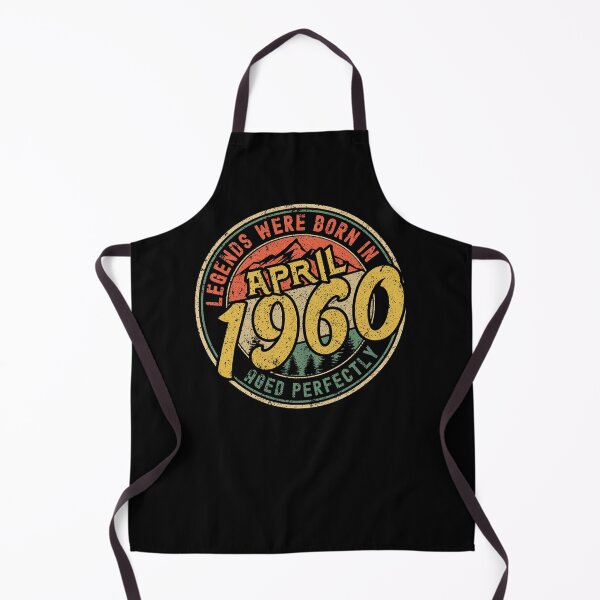 Item preview, Legends were born in APRIL 1960 - aged perfectly - awesome vintage birthday designed and sold by oudinmeissArt.
