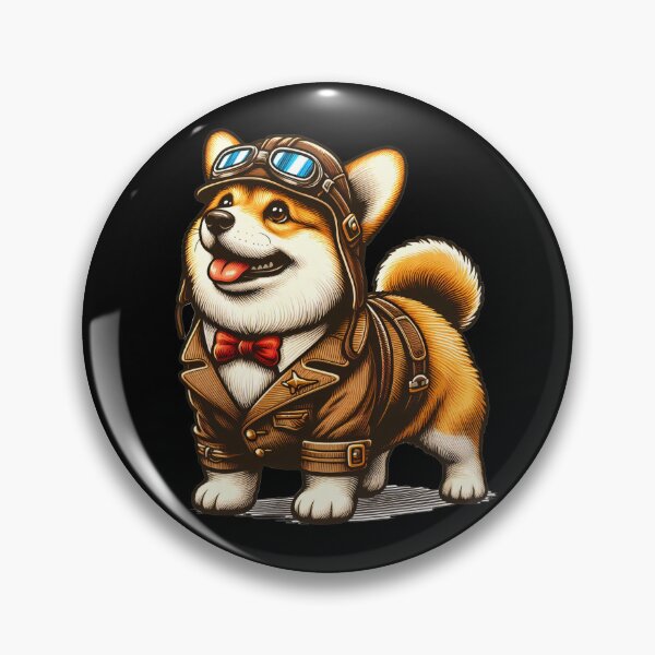 Item preview, Corgi Pilot designed and sold by ThisDress.