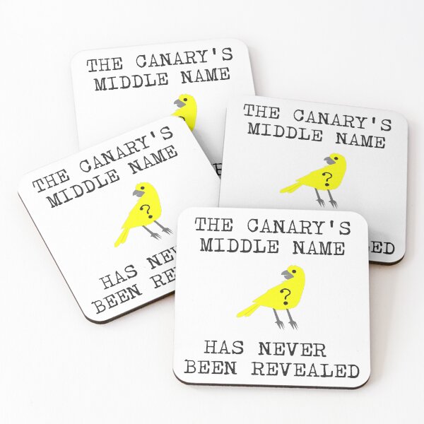 Item preview, The Canary's Middle Name Has Never Been Revealed designed and sold by Sturdy Sturge.