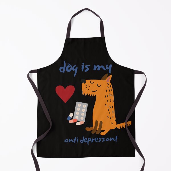 Item preview, Dog Is My Anti Depressant designed and sold by AnulaArt.