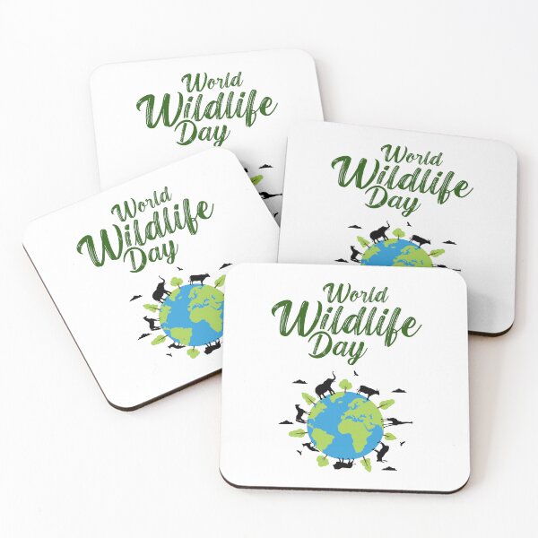 Item preview, World Wildlife Day designed and sold by ShopWearInspire.