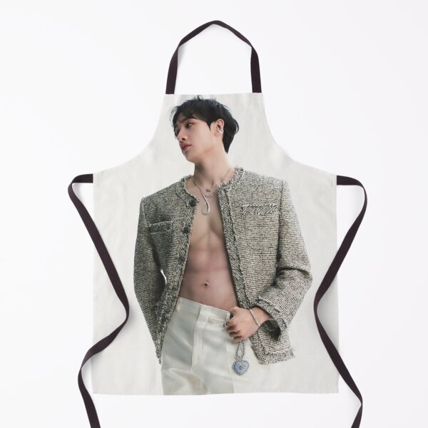 Item preview, Stray Kids Bang Chan hot sexy abs photoshoot skz kpop boy group photo designed and sold by Kpop-Noona.