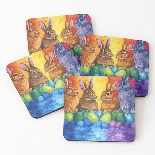 Item preview, Bunnys Rainbow Adventure designed and sold by cute-animals99.