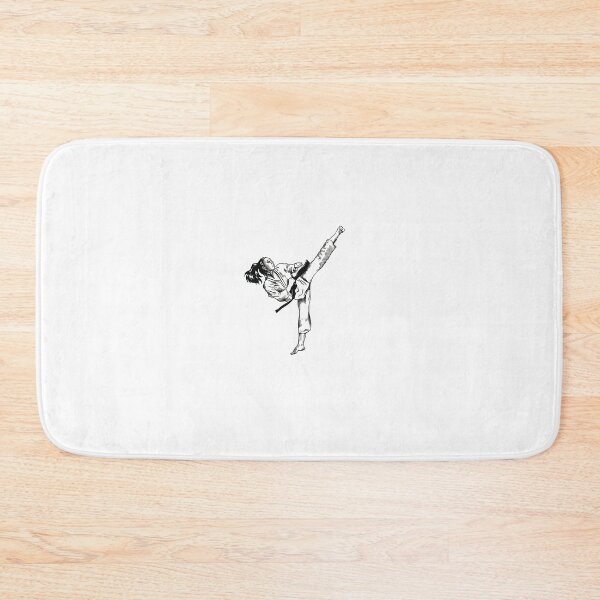 Item preview, Elegant Karate Girl's High Kick designed and sold by RhonDesign.
