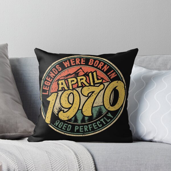 Item preview, Legends were born in APRIL 1970 - aged perfectly - awesome vintage birthday designed and sold by oudinmeissArt.