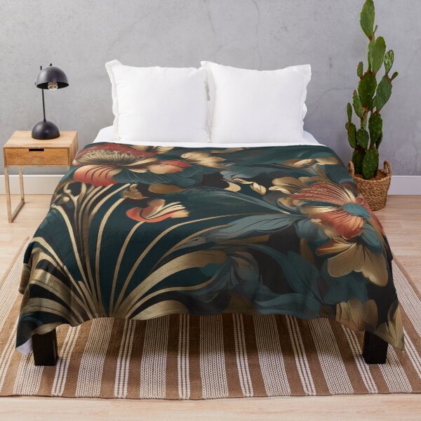 Item preview, Art Deco Flower Pattern designed and sold by Tamas Das.