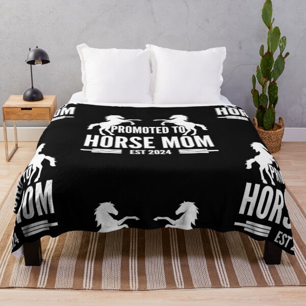 Item preview, Horse lover Promoted to horse mom 2024 designed and sold by Lady-Frost.