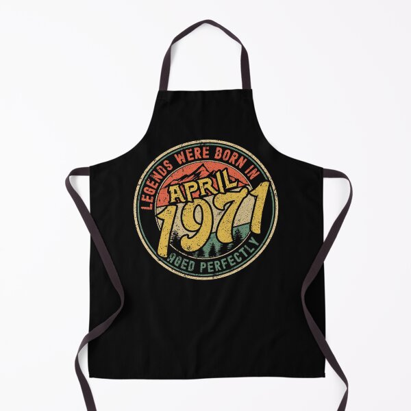 Item preview, Legends were born in APRIL 1971 - aged perfectly - awesome vintage birthday designed and sold by oudinmeissArt.