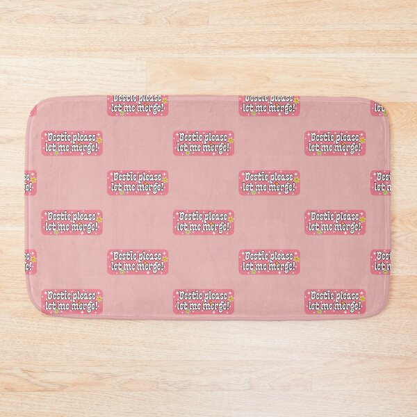 Item preview, Bestie Please Let Me Merge Funny Meme Bumper designed and sold by belladesign7.