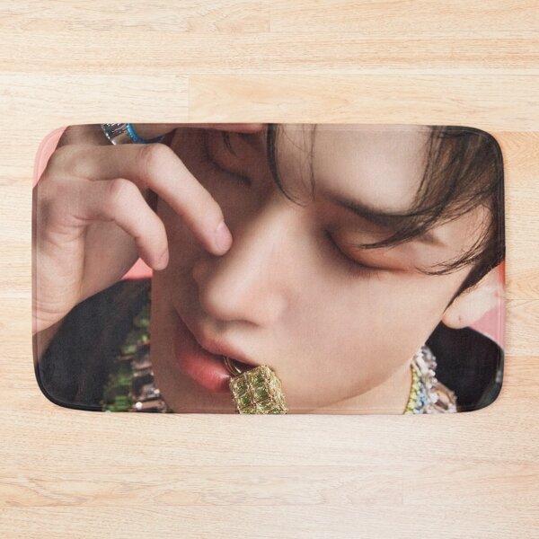 Item preview, Stray Kids Bang Chan hot sexy abs nylon photoshoot skz kpop boy group photo designed and sold by Kpop-Noona.