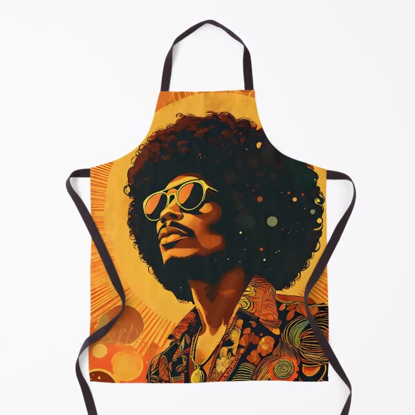 Item preview, Retro 70s Pop Art Orange Brown #2 designed and sold by Prints and Lifestyle.