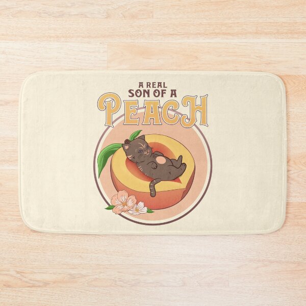 Item preview, Real Son of a Peach Cute Cat Fruit designed and sold by 84collective.