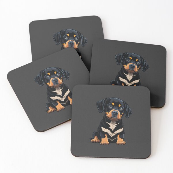 Item preview, Cute Puppy Labrador x Mastin Type Dog Black And Tan Digital Art Design designed and sold by GSDDESIGNMERCH.