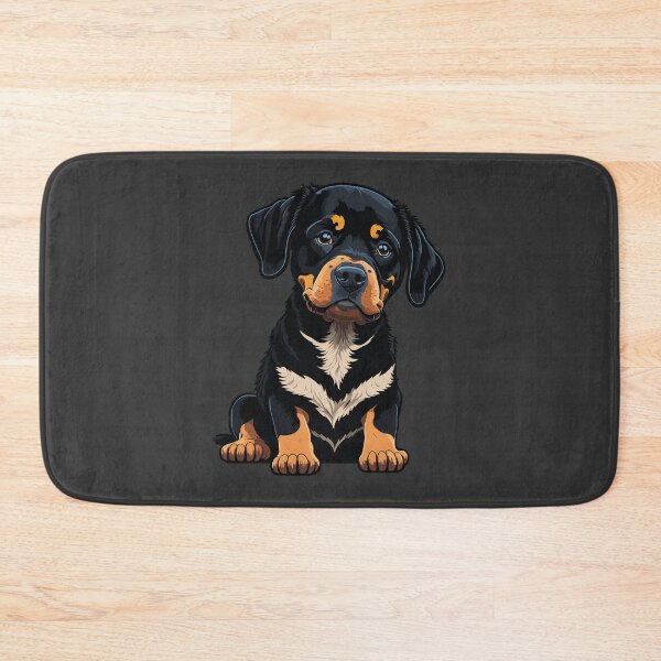 Item preview, Cute Puppy Labrador x Mastin Type Dog Black And Tan Digital Art Design designed and sold by GSDDESIGNMERCH.