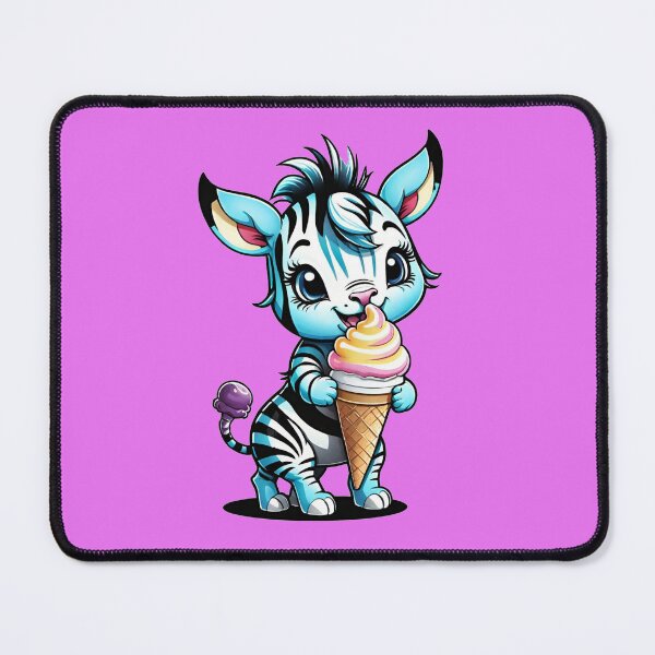 Item preview, baby ZEBRA holding Ice Cream designed and sold by Chantel Fourie.