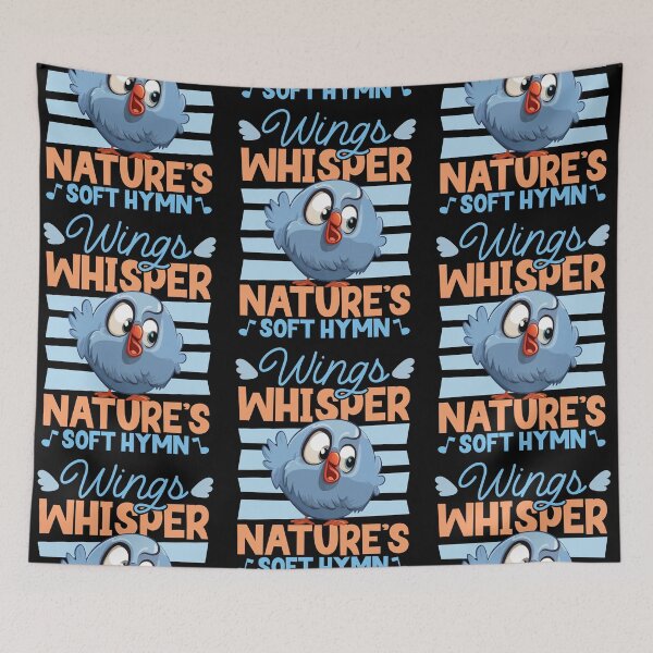 Item preview, Wings Whisper Nature's Soft Hymn designed and sold by RuggedCocoShop.