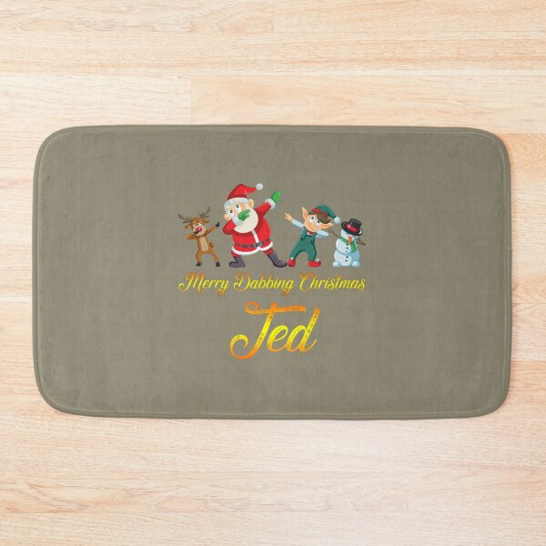 Item preview, Ted Name - Dabbing Santa Claus Elf Reindeer Snowman -  Merry Dabbing Christmas Ted   designed and sold by DavianDecker.
