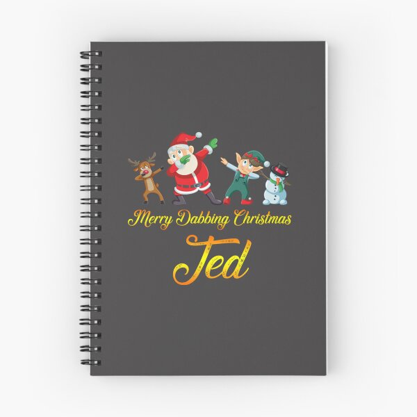 Item preview, Ted Name - Dabbing Santa Claus Elf Reindeer Snowman -  Merry Dabbing Christmas Ted   designed and sold by DavianDecker.