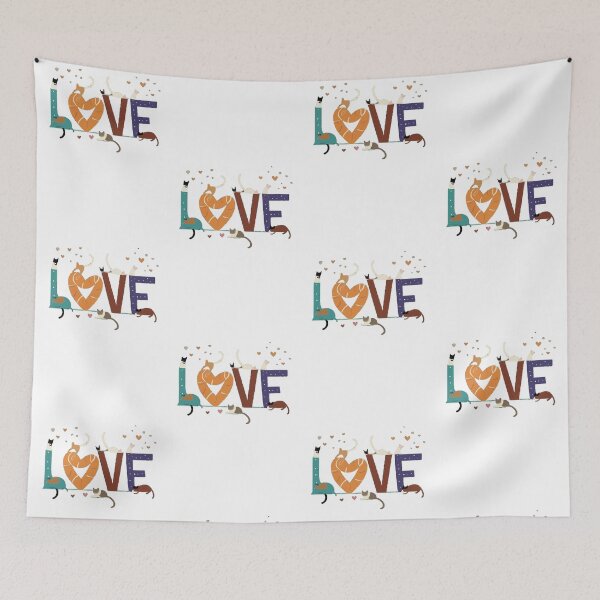 Item preview, cat's love designed and sold by hajar-design.