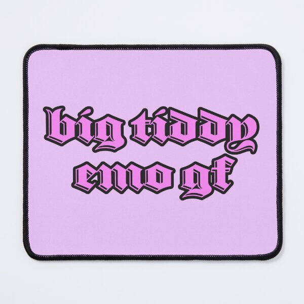 Item preview, Big Tiddy Emo GF matching design emo bbygirl shitpost meme anime waifu designed and sold by morgan138.