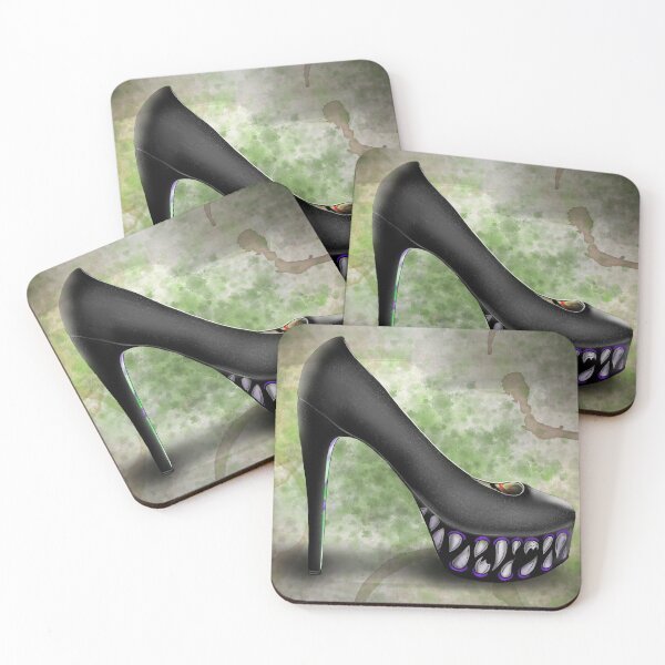 Item preview, Monster shoe with green splats designed and sold by Phantom-Faye.