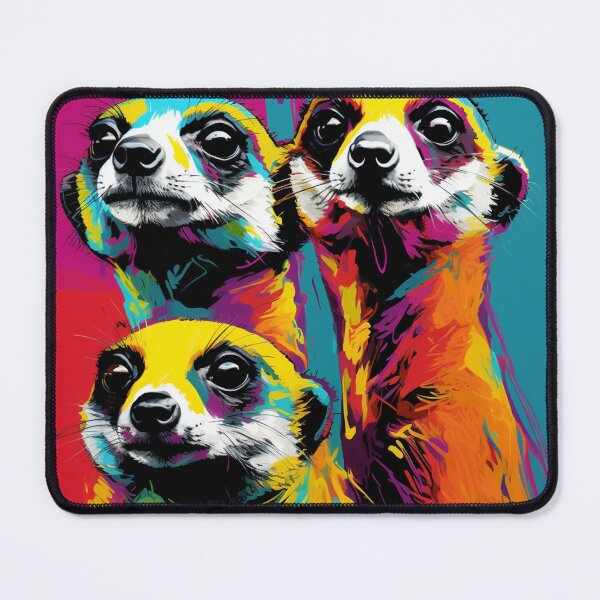 Item preview, Meerkats Pop Art 1 designed and sold by AstroRisq.