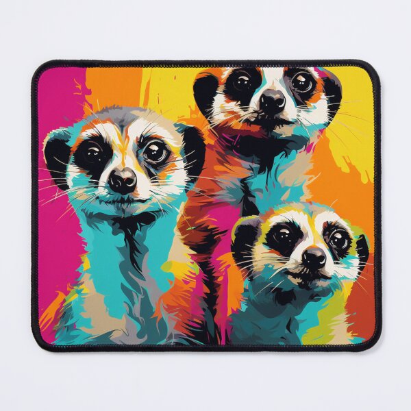 Item preview, Meerkats Pop Art 2 designed and sold by AstroRisq.