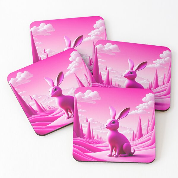 Item preview, Surreal World& Pink Rabbit  designed and sold by Sena KURUÇAY.