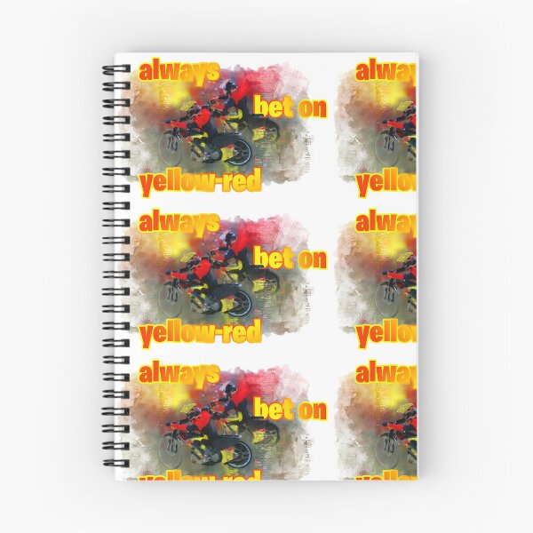 Item preview, Always bet on yellow-red designed and sold by SpeedwayArt.