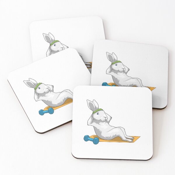 Item preview, Bunny Fitness Sit ups Sports designed and sold by Snabdesign84.