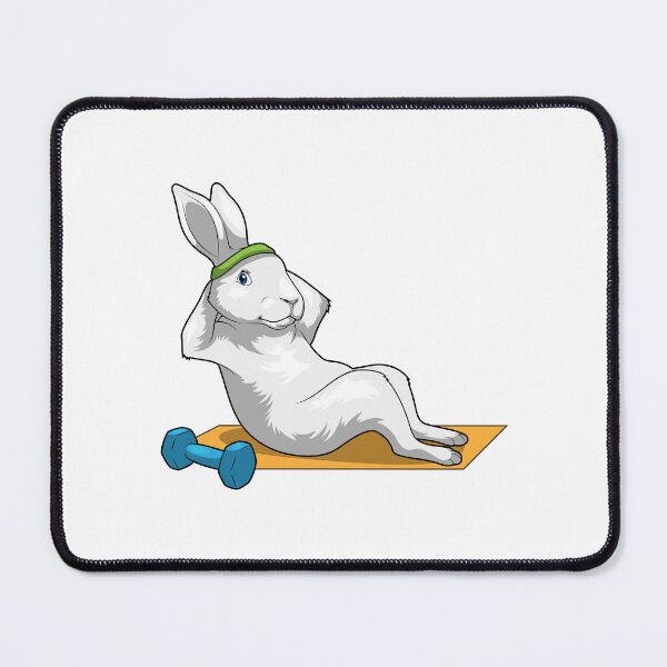 Item preview, Bunny Fitness Sit ups Sports designed and sold by Snabdesign84.