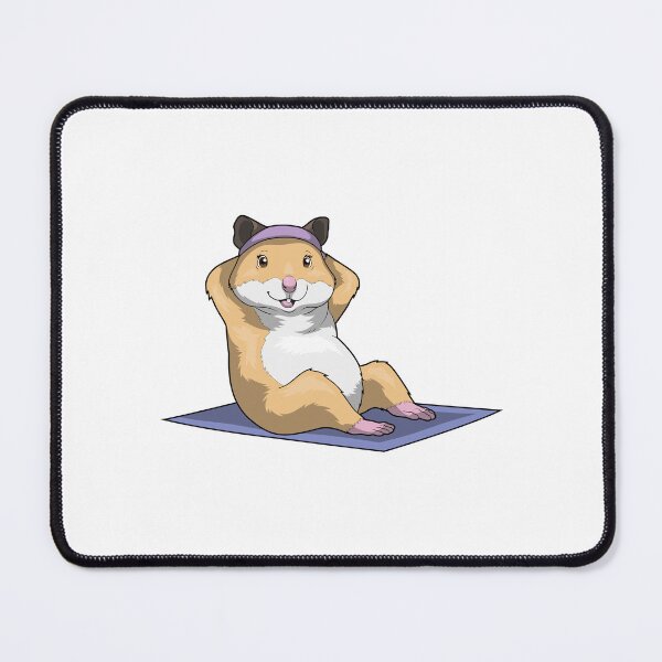 Item preview, Hamster Fitness Sit ups Sports designed and sold by Snabdesign84.