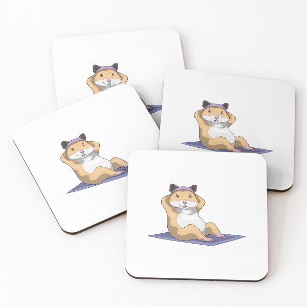 Item preview, Hamster Fitness Sit ups Sports designed and sold by Snabdesign84.