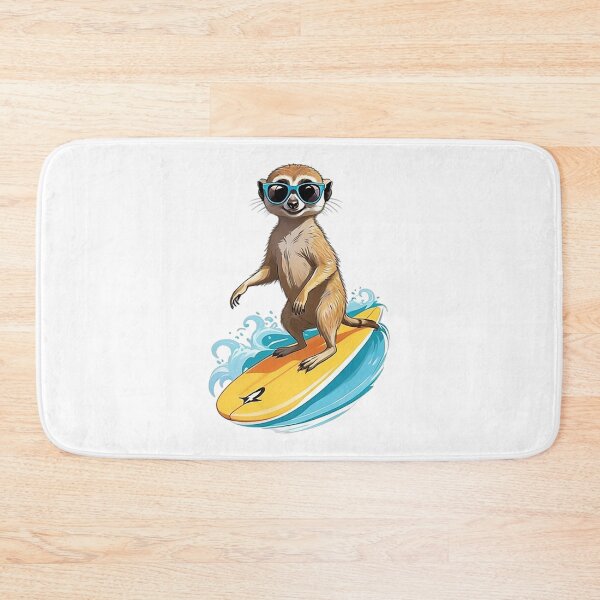 Item preview, Surfing Meerkat designed and sold by likbatonboot.