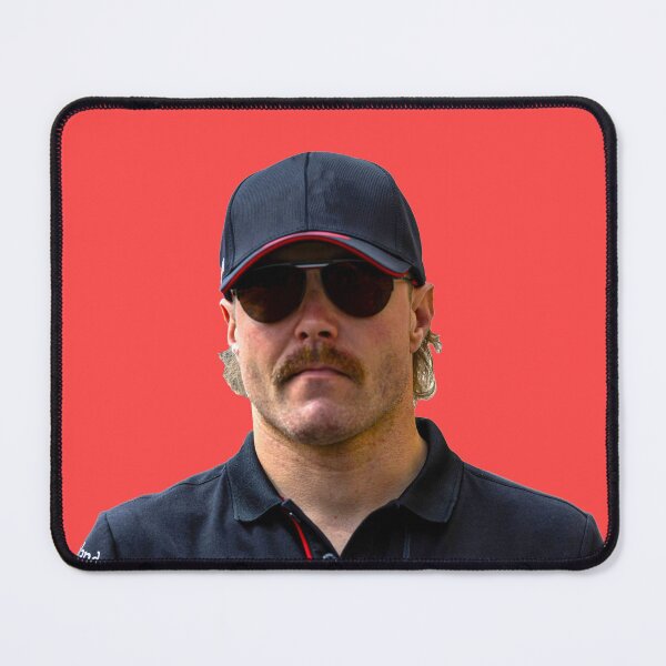 Item preview, Valtteri Bottas F1 Driver moustache Alfa F1 Team Zhou Guanyu Teammate Stake designed and sold by FormulaGTee1.