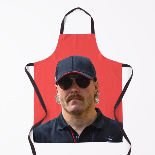 Item preview, Valtteri Bottas F1 Driver moustache Alfa F1 Team Zhou Guanyu Teammate Stake designed and sold by FormulaGTee1.