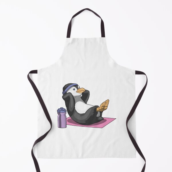 Item preview, Penguin Fitness Sit ups Sports designed and sold by Snabdesign84.