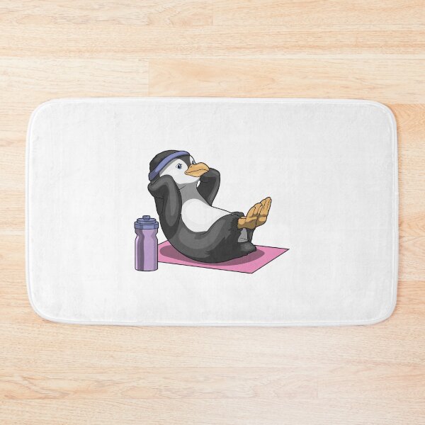 Item preview, Penguin Fitness Sit ups Sports designed and sold by Snabdesign84.