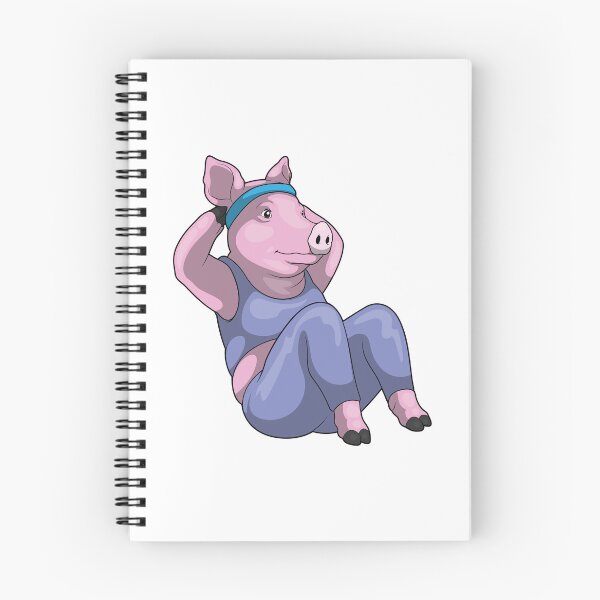 Item preview, Pig Fitness Sit ups Sports designed and sold by Snabdesign84.
