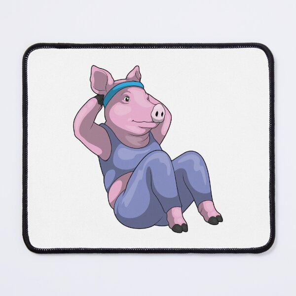 Item preview, Pig Fitness Sit ups Sports designed and sold by Snabdesign84.