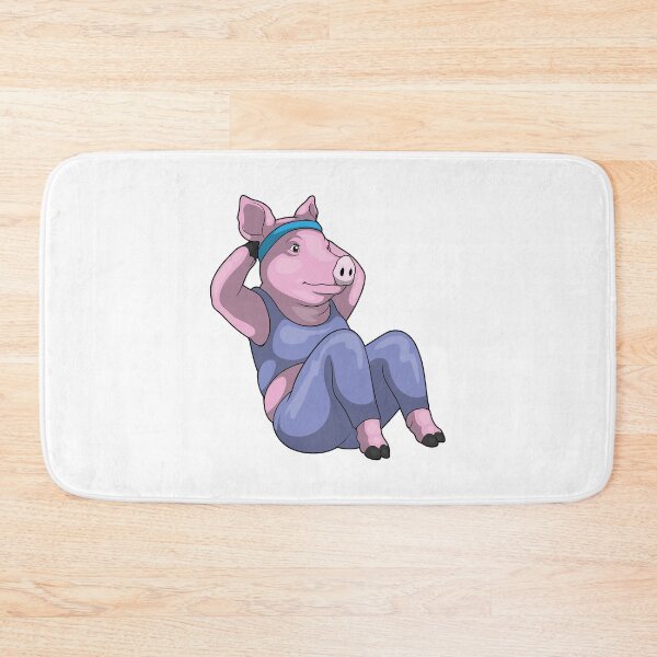 Item preview, Pig Fitness Sit ups Sports designed and sold by Snabdesign84.