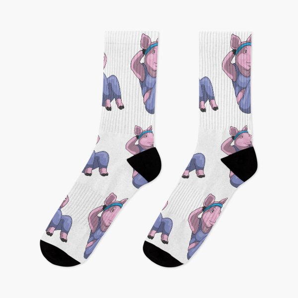 Item preview, Pig Fitness Sit ups Sports designed and sold by Snabdesign84.