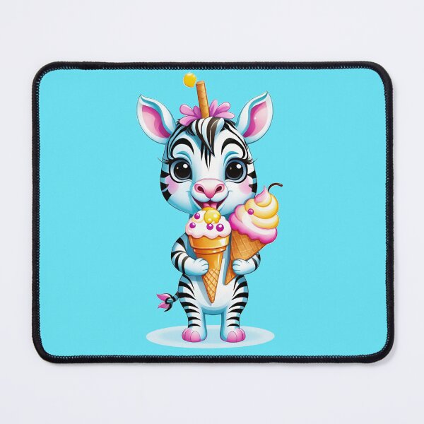 Item preview, baby ZEBRA holding Ice cream designed and sold by Chantel Fourie.