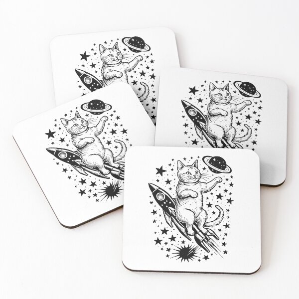 Item preview, Cat Traveling in the Galaxy designed and sold by yilsi.