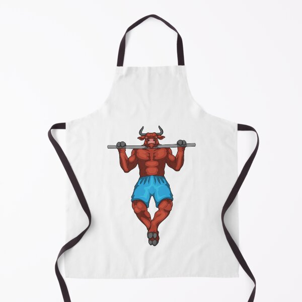 Item preview, Bull Bodybuilder Pull ups Bodybuilding designed and sold by Snabdesign84.